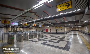 افتتاح همزمان ورودی‌های دوم ایستگاه‌های شهید رضایی و شهید اشرفی اصفهانی 13