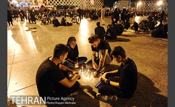 شام غریبان در میدان امام حسین(ع) 30