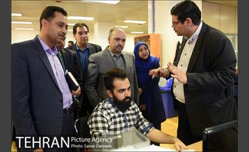 بازدید مدیرکل دفتر شهردار تهران از  سازمان فناوری اطلاعات و ارتباطات شهرداری تهران 5