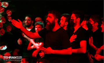 مراسم عزاداری هیئت ریحانه النبی در امام زاده صالح(ع)