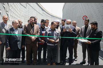 افتتاح دوربرگردان غیرهمسطح بزرگراه شهید همدانی 5