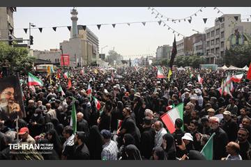 تشییع شهدای اقتدار ملی در تهران - 3  45