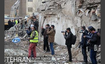 هشتمین روز آواربرداری ساختمان پلاسکو-1 2