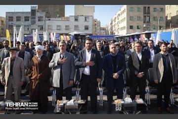 افتتاح ۱۰ بازار میوه و تره بار 1
