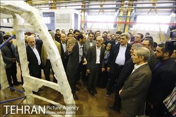 بازدید شهردار تهران از کارخانه واگن سازی تهران 7