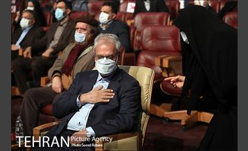 مراسم اختتامیه پنجمین دوره جایزه جهانی خشت طلایی تهران 45