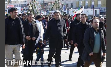 حضور شهردار تهران در راهپیمایی یوم الله 22 بهمن 11