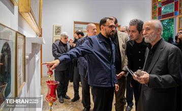 آیین افتتاح نمایشگاه «اتود» 11