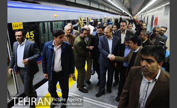 افتتاح ایستگاه مترو حسین آباد 1