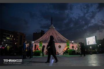 خیمه عاشورایی در میدان هفتم تیر 3