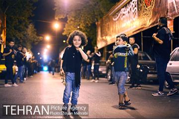 شور حسینی در خیابان گرگان 22