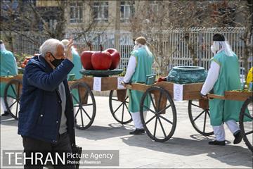 حرکت کاروان نوروزی در محله های شمال شرق تهران 6