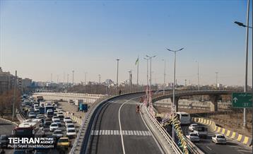 به وقت خدمت؛ تقاطع سه سطحی بزرگراه‌های شهید نواب و شهید تندگویان 3