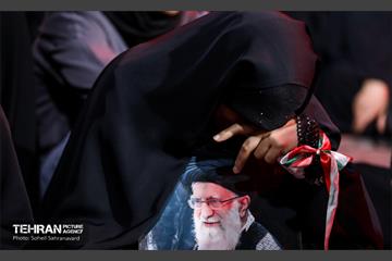مراسم مناجات و توسل به امام زمان(عج) در رواق کشوردوست