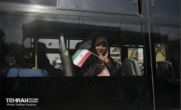 خدمات شهرداری تهران در پایان راهپیمایی ۲۲ بهمن 5