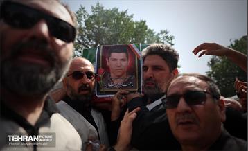 مراسم تشییع پیکر مطهر سرباز شهید ماهان ستاره 49