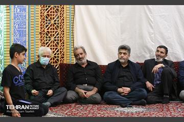 مراسم احیا شب ۲۳ ماه رمضان و تشییع شهید گمنام در حسینیه یرکی های مقیم تهران 14