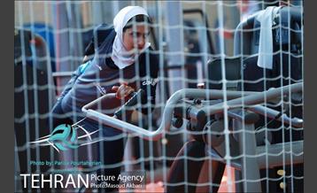 تمرین تیم ملی والیبال بانوان 1