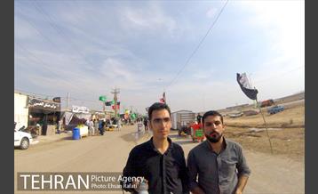 زائران مسیر کربلا  4