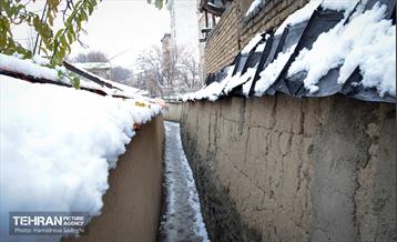 درکه پس از بارش برف  19