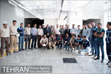 بازدید شهردار تهران از پایانه خط 6 مترو تهران -3 5