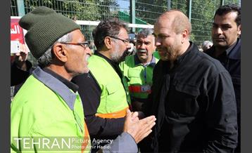 حضور شهردار تهران در جمع خدام الحسین 26