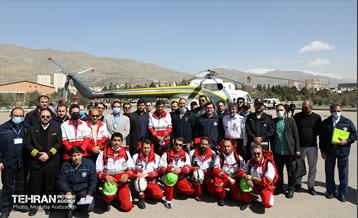 حضور شهردار در تمرین مشترک امداد هوایی تهران 19