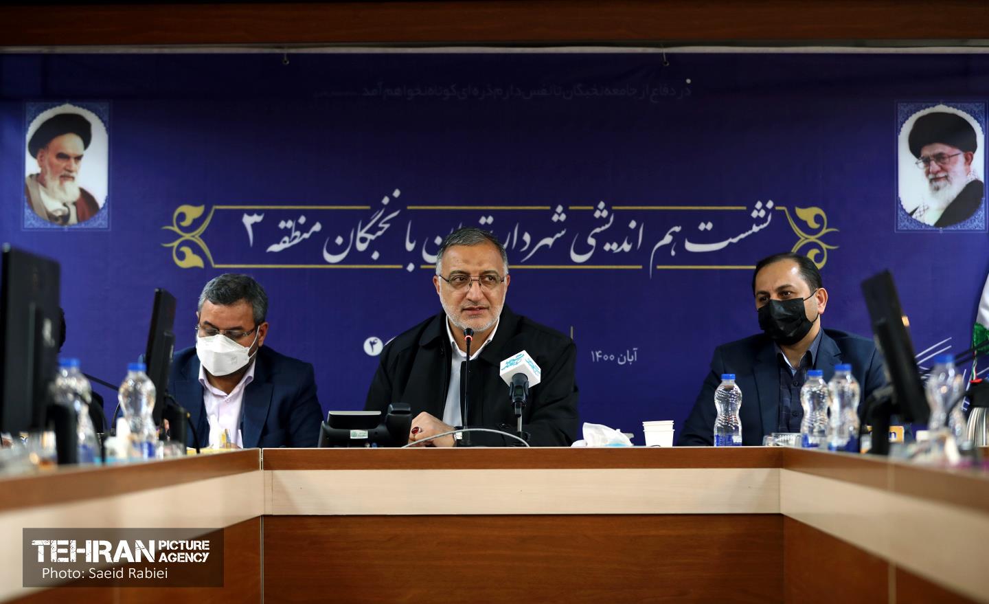 دیدار شهردار تهران با نخبگان منطقه 3