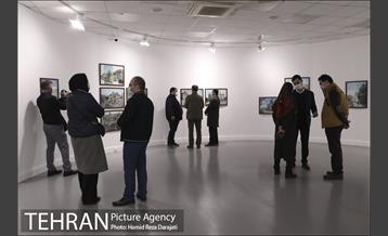 بازدید مدیران شهری و اعضای شورای شهر تهران از نمایشگاه تهران از منظر هنرمندان-4
