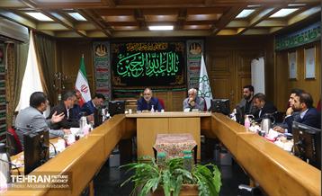 دیدار اعضای شورای عالی استان ها با شهردار