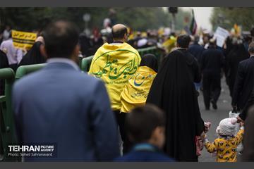 راهپیمایی مردم تهران در محکومیت جنایات رژیم صهیونیستی 6