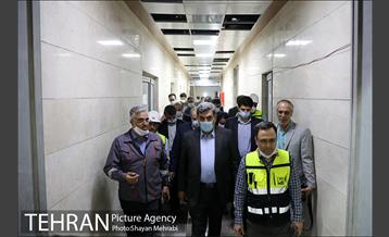 بازدید شهردار تهران از خط 6 مترو تهران 26