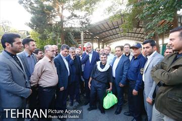 مراسم اعزام کاروان خادم الحسین (ع) شهرداری تهران به عتبات عالیات با حضور شهردار تهران 21