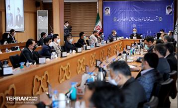 نشست شورای شهرداران مناطق ۲۲ گانه تهران 3