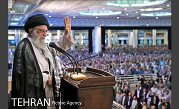 نماز عید فطر به امامت رهبر انقلاب 37