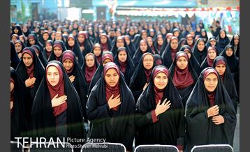 آیین برگزاری انتخابات شهردار مدرسه با حضور شهردار تهران 1