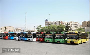 بازدید اصحاب رسانه از منطقه ۵ شرکت واحد اتوبوسرانی 23