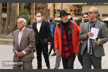 کاشت درخت توسط هنرمندان در فرهنگسرای نیاوران 1
