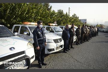 طرح زمستانه مشترک پلیس راهور و شهرداری تهران 41