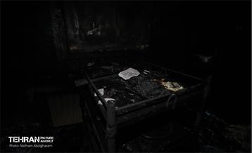 آتش‌سوزی در بیمارستان گاندی تهران 21