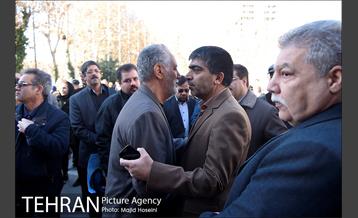 مراسم تشییع پیکر مهدی حبیبی فر 15