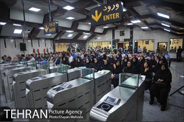 افتتاح ایستگاه شهید محلاتی از خط ٣ مترو 13