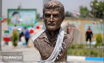 رونمایی از سردیس سردار شهید احمد متوسلیان 2