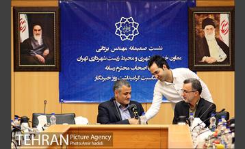 نشست خبری معاون خدمات شهری و محیط زیست شهرداری تهران 2