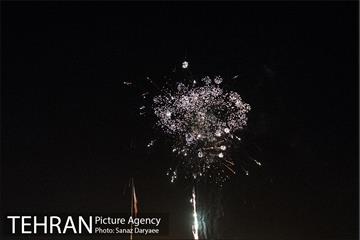 نور افشانی آسمان تهران به مناسب عید سعید فطر  6