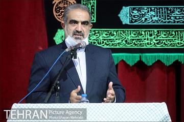 آیین رونمایى از تابلوى دارالشهدای دانش آموزى شهر تهران در منطقه 16 2