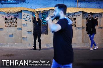 شور حسینی در خیابان گرگان 33