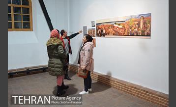 افتتاح پنجمین دوسالانه دیوارنگاری شهری 45