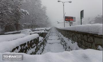 روایت مه‌و‌برف در بوستان سنگی تهران  2
