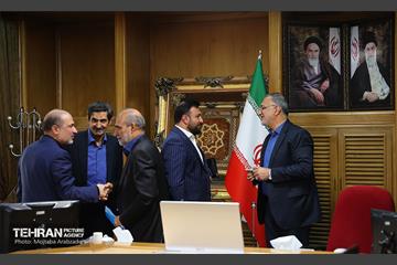نشست شهردار تهران با معاون وزیر صمت 1